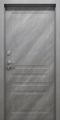 Стальная дверь с отделкой панелями МДФ «текстура камня»